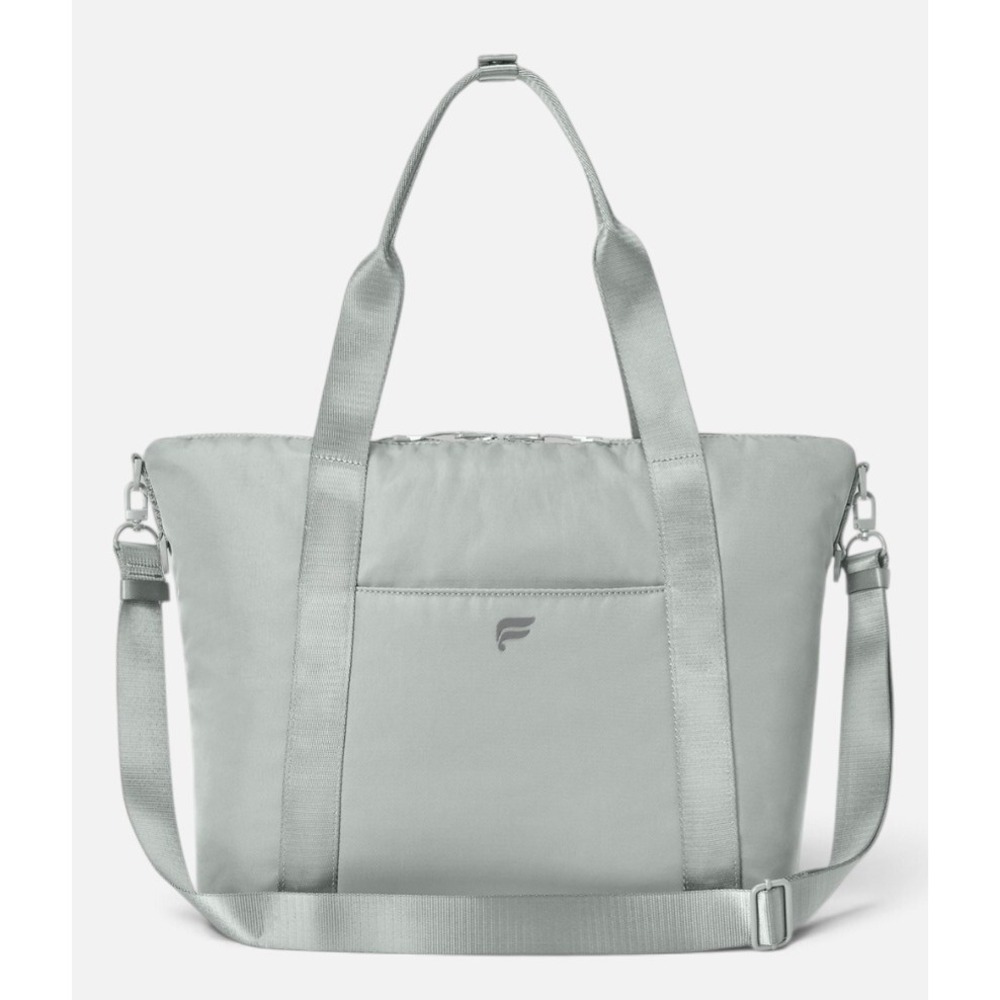 Fabletics Travel Tote Bag Limited Tumbled Stone Gym Weekender Shoulder Carry On